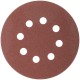 Круги абразивные шлифовальные перфорированные на ворсовой основе под липучку (Р80, 125 мм, 5шт.), CUTOP Profi (85-619)