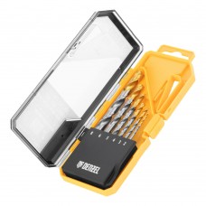 Набор сверл по металлу, 2-8мм, Р6М5-TiN, Golden Tip, 6 шт Denzel (723000)