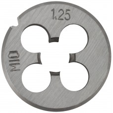 Плашка метрическая, легированная сталь М10х1,25 мм (70827)