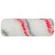 Ролик полиакрил. мини Профи, белый с серой и красной полосками, диам.15/35 мм, ворс 10 мм, 100 мм (02681)