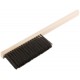 Щетка-сметка, искусств. щетина, деревянная ручка, 3-х рядная 350 мм (68030)