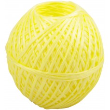 Шпагат полипропиленовый 1000 текс, 100 м желтый (68172)