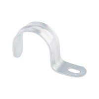 Скоба металлическая однолапковая, 16 мм, 100 шт Сибртех (48179)