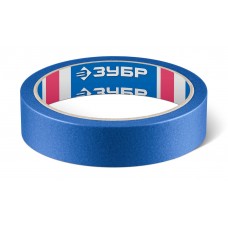 Лента малярная №100, 24 мм x 25 м, для гладких и слегка шероховатых поверхностей ЗУБР Профессионал 12141-24