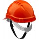 Каска защитная, оранжевая, реечный механизм, универсальное крепление для наушников и щитков ЗУБР 11090_z01