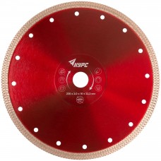 Диск отрезной алмазный универсальный, тонкий рез (сухая и влажная резка) 230х2,0х10х22,2 мм (37285)