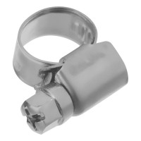Хомуты нержавеющая сталь, Стандартное болтовое крепление 8-12 мм, 100 штук в упаковке, ширина 9 мм Сибртех (47576)