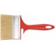 Кисть флейцевая Крафт, натур.светлая щетина, пластиковая ручка с выемкой 100 мм (00845)