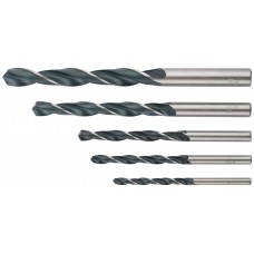 Набор сверл по металлу HSS черненых, 5 шт. (4-5-6-8-10 мм) (33852)