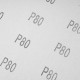Шлифлист на тканевой основе, P 80, 230 х 280 мм, 10 шт, влагостойкий Сибртех (756417)