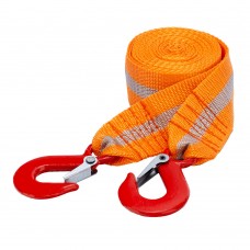 Трос буксировочный 3.5 т, 5 м, 2 крюка, пакет Stels (54373)