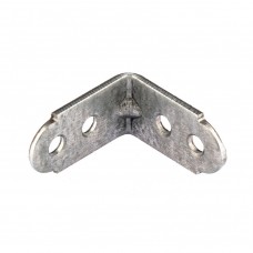 Уголок мебельный усиленный, 2 мм, 30 х 30 х 16 мм, цинк Сибртех (46513)