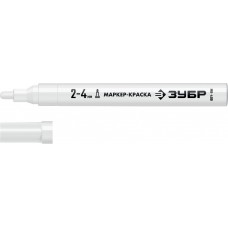 Маркер-краска МК-400 белый, 2-4 мм ЗУБР 06325-8