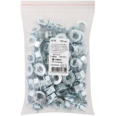 Гайка шестигранная с фланцем (DIN 6923) М10 100 шт Фасовка (28733-0)