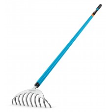 GRINDA SR-10 грабли цветочные, 250х70х1550 мм, 10 зубьев, алюминиевый черенок, PROLine (39483-10)