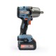 Импульсный гайковерт 1/2, 750 Нм, 1х4Ач, ЗУ, кейс X2 20В