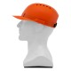 Каскетка защитная Стиль, пластиковая, оранжевая Сибртех (89169)