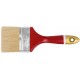 Кисть флейцевая Классик, натуральная светлая щетина, деревянная ручка 3 (75 мм) (01097)