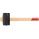 Киянка резиновая, деревянная ручка 50 мм ( 300 гр )