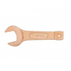 Ключ гаечный рожковый односторонний ударный 80 мм омеднение SITOMO