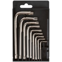 Ключи TORX 9 шт. CrV Т10-Т50 (в коробочке) Профи