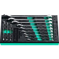 Набор ключей гаечных комбинированных 6 - 22 мм, 12 шт KRAFTOOL 27079-H12E