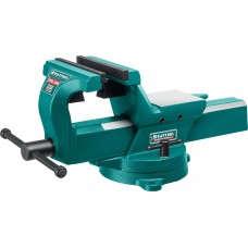 Кованые стальные тиски FORGE--180/230, с регулировкой компенсации люфта KRAFTOOL 32700-230