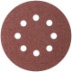 Круги абразивные шлифовальные перфорированные на ворсовой основе под липучку (Р24, 125 мм, 5шт.), CUTOP Profi (85-615)