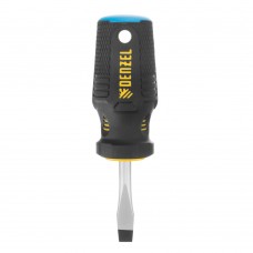 Отвертка SL6x38 мм, CrV, трехкомпонентная рукоятка Denzel (12201)