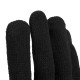 Перчатки трикотажные, ПВХ-покрытие Точка, 10 класс, черные (67855)