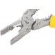 Плоскогубцы комбинированные многофункциональные, эксцентриковый шарнир, прорезинен. ручки, Профи 180 мм (51015)