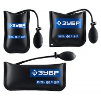 Пневмоподушка универсальный пневмоклин монтажная подушка пневмодомкрат набор 3 шт 12 x 19 16 x 15 13 x 28 см 170 кг в чехле ЗУБР 37556-Н3