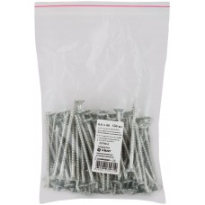 Шурупы оцинкованные, универсальные 6 х 80 100 шт Фасовка (20780-0)