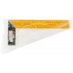 Угольник столярный желтый усиленный 300 мм (19430)