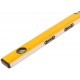 Уровень Магнит, 3 глазка, желтый усиленный корпус, магниты, шкала, Профи 800 мм (18248)