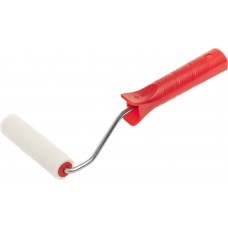 Валик малярный ВЕЛЮР 15 x 100 мм, бюгель 6 мм, ворс 4 мм, 100% шерсть, для лаков и эмалей ЗУБР 03536-10