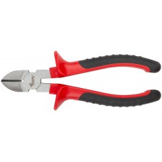 Бокорезы Оптима, двухцветные обрезиненные ручки, полированная сталь 180 мм