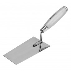 Кельма из нержавеющей стали, 160 х 84 мм, деревянная ручка Matrix (86320)