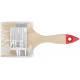 Кисть флейцевая Оптима, натур. cветлая щетина, деревянная ручка 4 (100 мм) (00818)