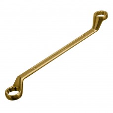 Ключ накидной, 24 х 27 мм, желтый цинк Сибртех