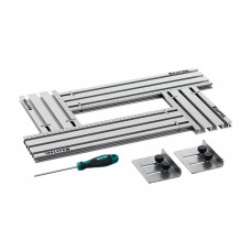 Шаблон фрезерный KRAFTFLEX MFS-200-400 мм, 4 шт, в комплекте с 2 упорами KRAFTOOL 32807