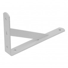 Кронштейн усиленный, 250 х 150 х 30 х 4 мм, белый Сибртех (94044)