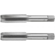 Метчики метрические, легированная сталь, набор 2 шт. М14х1,5 мм (70855)