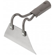 Мотыга прямая 150х80 мм, нержавеющая сталь, без черенка (76932)