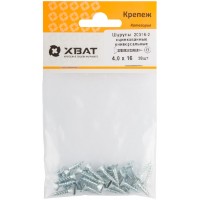 Шурупы оцинкованные, универсальные 4 х 16 (фасовка 28 шт) (20316-2)