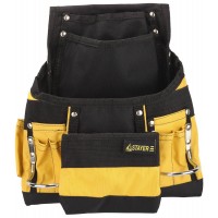 Сумка поясная для инструментов с 10 карманами нейлон Professional STAYER 38605