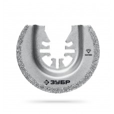 Полотно пильное DIAMOND 65 x 2.0 мм с алмазным зерном Р50: керамика, бетон, кирпич ЗУБР UniLock 15554-65