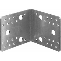 Крепежный уголок 90 x 105 x 105 x 2.5 мм цинк ЗУБР УК-2.5 31012-105