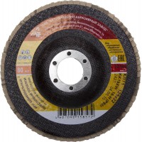 Круг лепестковый торцевой КЛТ БАЗ 125 мм P80 36563-125-80  