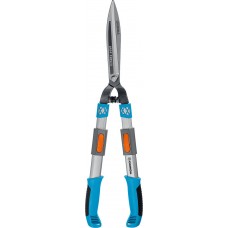 Кусторез FH-800T, длина 630 - 800 мм, кованые лезвия, телескопический, алюминиевые рукоятки, PROLine GRINDA 423790